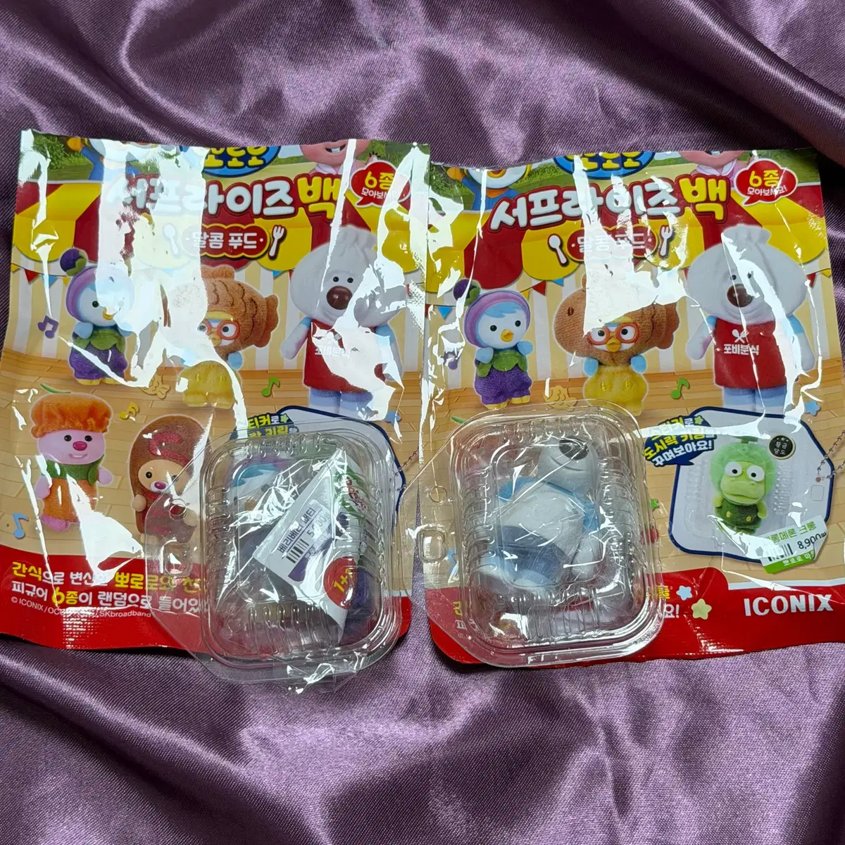 Pororo Surprise Bag 2 Sweet Food Eddy Hot Dog #뽀로로 서프라이즈