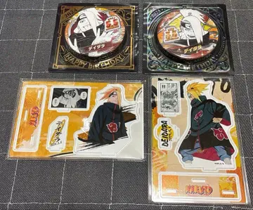 NARUTO 데이다라 생일 명장면 디오라마 피규어 캔뱃지