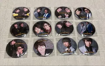 하타노 와타루와 사토 타쿠야의 Scat Babys Show 캔뱃지