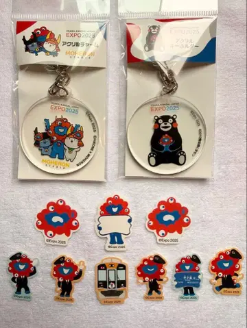 만박 미야쿠미야쿠 쿠마몬 히코냥 키링