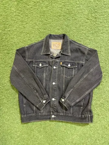 [ 완판템 ] BELVET Washed Black Denim Jacket