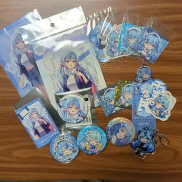 유키하나 라미 트래블 굿즈 스티커 캔뱃지