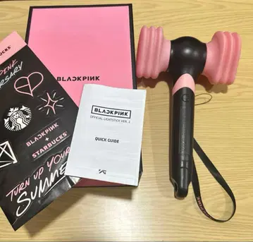 BLACKPINK OFFICIAL 응원봉 블랙핑크 씰 박스 포함