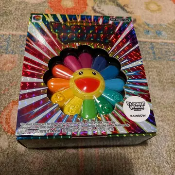 무라카미 다카시 플라워 고 워크 레인보우 꽃