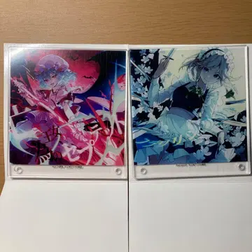 [ 동방project ] 레밀리아 사쿠야 아크릴 보드 2세트