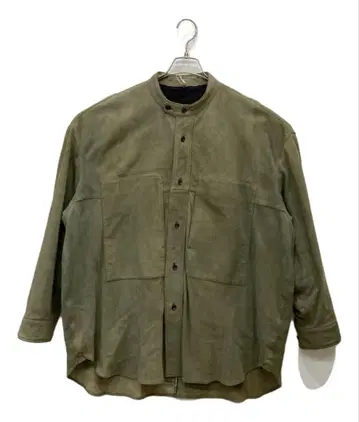 CCU 시프 스웨이드 스탠드 카라 자켓 Khaki 사이즈 1