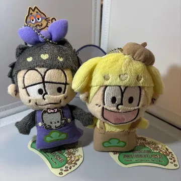 산리오 오소마츠 6쌍둥이 봉제 인형 키링 폼폼푸딩