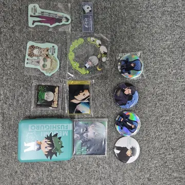 주술회전 아크릴 키링 세트 틴케이스 포함