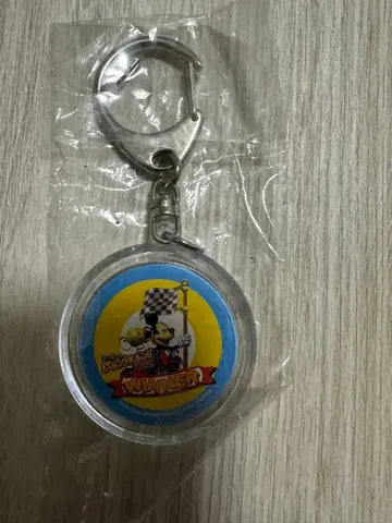 차세대 월드 취미 페어 한정판 미키의 레이싱 챌린지 USA 키링