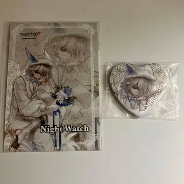 제5인격 훼미리마트 화이트데이 하트 캔뱃지 밤의 감시자 이타카 브로마이드