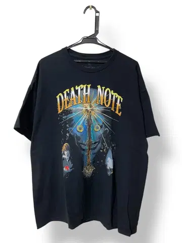 DEATH NOTE 데스노트 00s 티셔츠 블랙 요가미츠키 류크