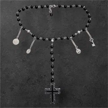 00's archive YOSHIYUKI KONISHI 로자리오 목걸이
