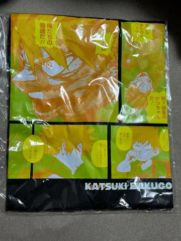 바쿠고 카츠키 포켓 부착 빅 실루엣 T셔츠 HEROES