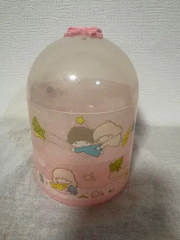 1976년 키키라라 돔형 2단 액세서리 케이스 50년대