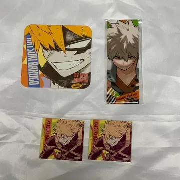 히로아카 원화전 바쿠고 카츠키 4세트