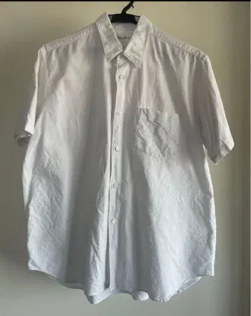 명품! Sans limite 산리미트 옥스퍼드 반팔 화이트