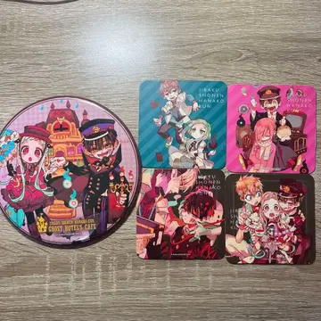 지박소년 하나코 군 고스트 호텔 빅 캔 배지 코스터 엽서