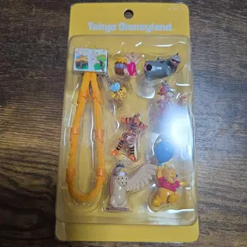 [레어템] 도쿄 디즈니랜드 곰돌이 푸 허니 헌트 스트랩 단종