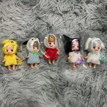 푸치 리카짱 산리오 캐릭터즈 컬렉션 세미 컴플리트 5개 세트