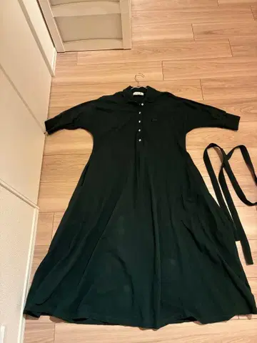 라코스테 폴로 셔츠 원피스 그린