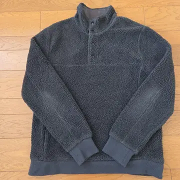 J.CREW 제이크루 보아 플리스 풀오버 스냅 T L