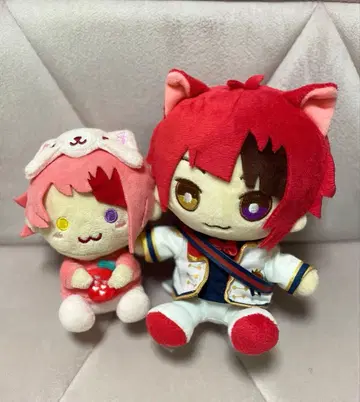 리이누군 앉아 봉제 인형 키링