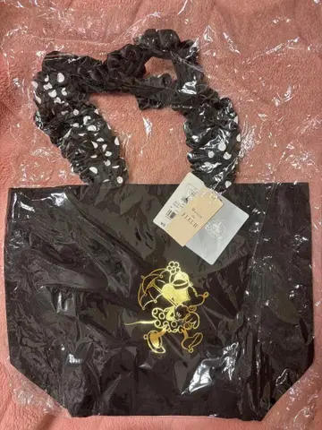 메종 드 플뢰르 미니 마우스 프릴 핸들 토트백