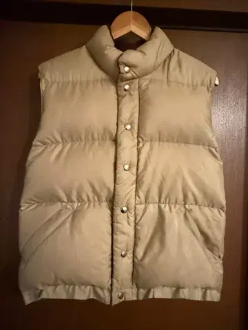 Crescent Down Works 베이지 다운 베스트 S USA