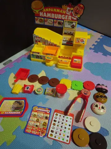 호빵맨 말하는 햄버거 가게 [ 에코 메루카리 한정판 ]