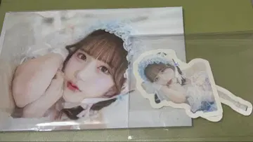 Pretty Chuu 사이토 치나츠 생일 브로마이드 & 스티커