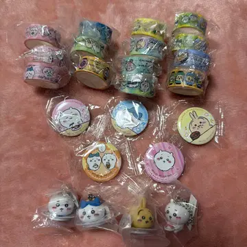 치이카와 쿠라스시 빗쿠라폰 피규어 캔뱃지 마스킹 테이프