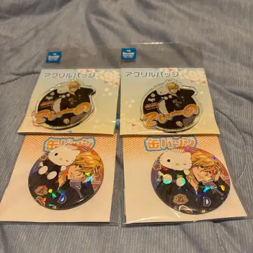 가정교사 히트맨 REBORN! 리본 캔뱃지 산리오 디노