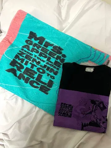 미세스 그린애플 젠진미도와 릴라이언스 T셔츠 타월 세트