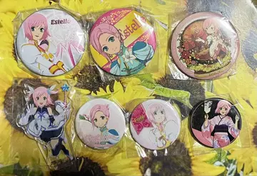 테일즈 에스텔 캔뱃지 아크릴 스탠드 세트