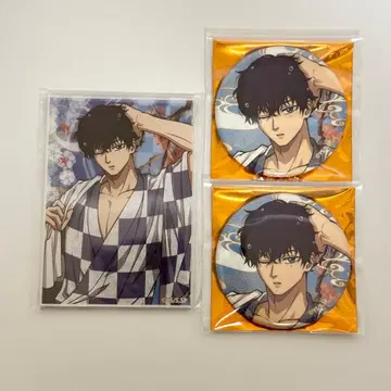 사카모토 데이즈 사카데이 마츠리유 캔뱃지 아크릴 카드 세바 나츠키