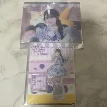 iLiFE! 순령 미키 아크릴 스탠드 복권 가라퐁 스미레 미키 전국 투어