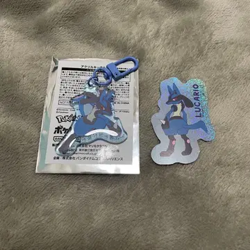 포켓몬 팬시 타임 루카리오 아크릴 키링+스티커