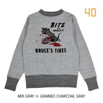 FREEWHEELERS BRUCE'S TIRES 맨투맨 L