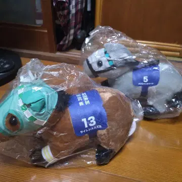 가격 인하 종료! 사일런스 스즈카 & 메지로 맥퀸 봉제 인형