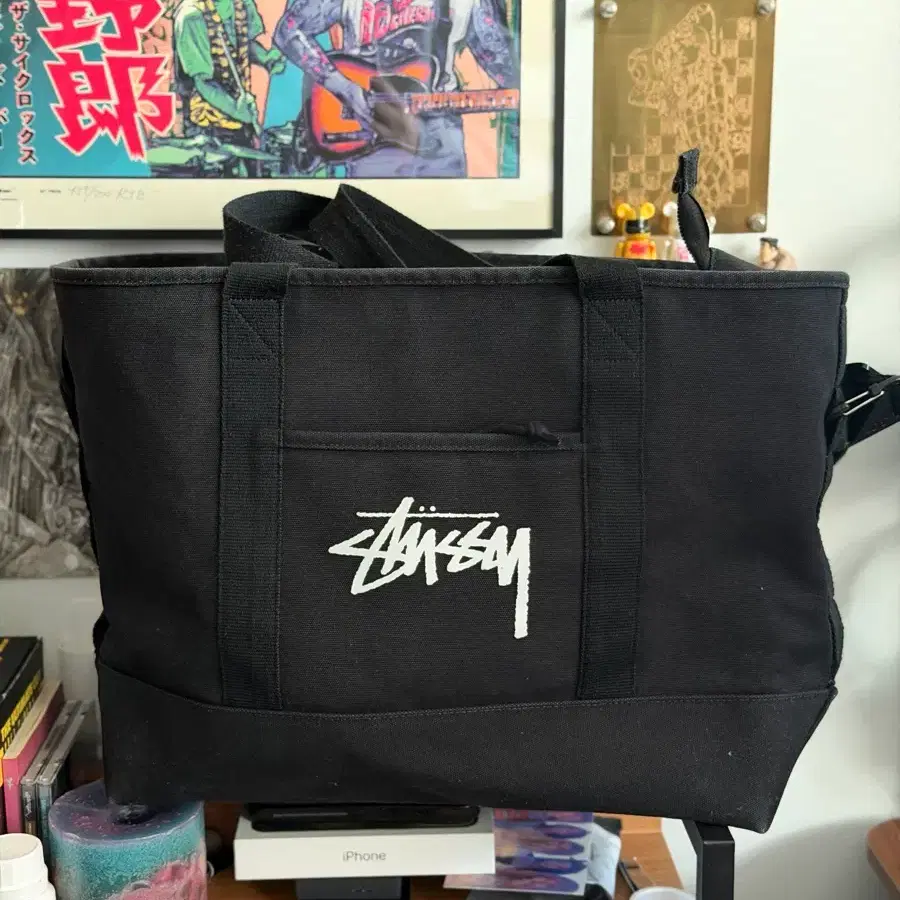 stussy x nike tote bag
