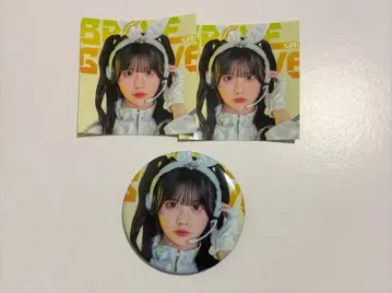 iLiFE! 리리이베 후쿠마루 우사 D상 캔뱃지 E상 스티커