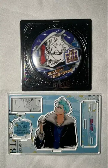 새상품 BLEACH 그림죠 생일 캔뱃지 명장면 디오라마 피규어