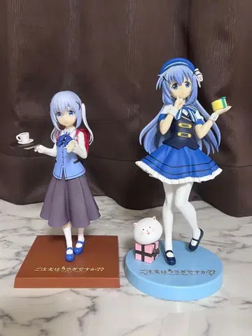 [ 박스 없음 ] 주문토끼 치노 피규어 묶음 판매