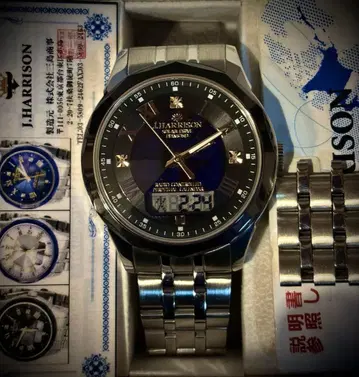 J.HARRISON 존 해리슨 JH-1975C 솔라 전파 시계