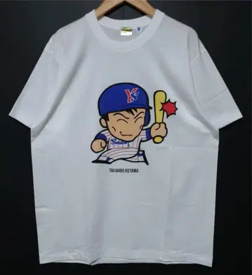 이케야마 타카히로 분분마루 야쿠르트 스왈로스 T셔츠 프리 사이즈 데드스탁