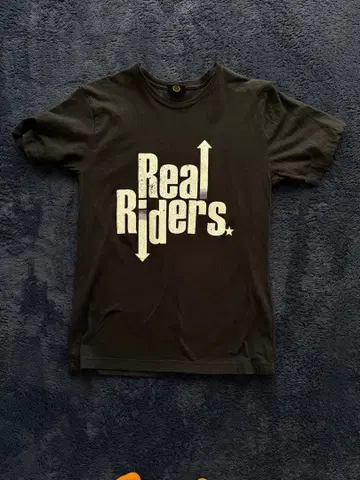 쇼난노카제 팬클럽 티셔츠 Real Riders 티셔츠 블랙