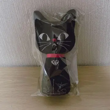 [ 미사용 새상품 ] 앙쥬쥬 검은 고양이 펠트 봉제 인형