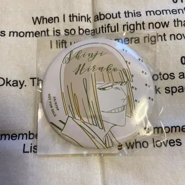 BLEACH 천년혈전편 lette-graph 특전 캔뱃지 히라코 신지