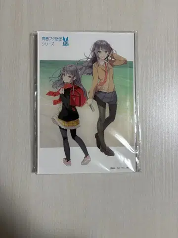 청춘 돼지 10주년 사쿠라지마 마이 아크릴 플레이트