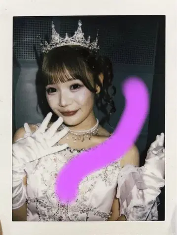 후루사와 리사 생일 축하 폴라로이드 큐스토